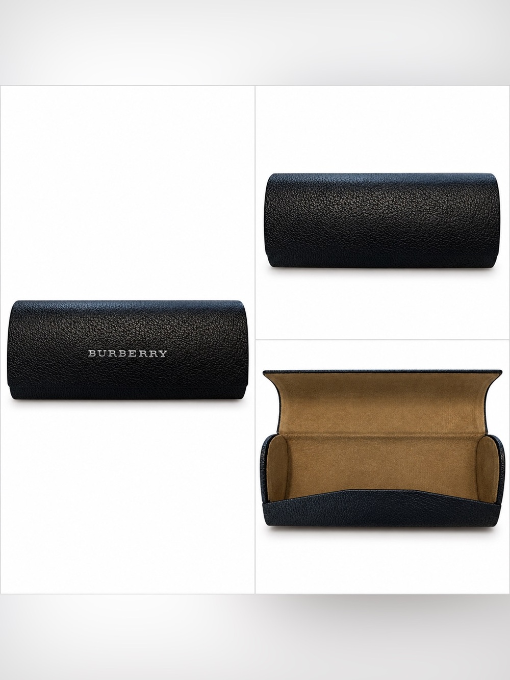 Burberry Black Eyeglasses or Sunglasses Hard Case Only